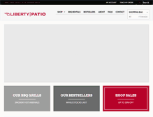 Tablet Screenshot of libertypatio.com